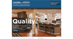 Desktop Screenshot of caconstructionco.com